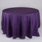 Plum - 108 Inch Polyester Round Tablecloths FuzzyFabric - Wholesale Ribbons, Tulle Fabric, Wreath Deco Mesh Supplies