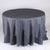 Charcoal - 108 Inch Polyester Round Tablecloths FuzzyFabric - Wholesale Ribbons, Tulle Fabric, Wreath Deco Mesh Supplies