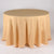 Gold - 120 Inch Polyester Round Tablecloths FuzzyFabric - Wholesale Ribbons, Tulle Fabric, Wreath Deco Mesh Supplies