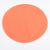 Orange Premium Tulle Circle - ( 9 inch | 25 Pieces ) FuzzyFabric - Wholesale Ribbons, Tulle Fabric, Wreath Deco Mesh Supplies