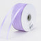 Lavender - Organza Ribbon Two Striped Satin Edge - ( W: 7/8 Inch | L: 25 Yards ) FuzzyFabric - Wholesale Ribbons, Tulle Fabric, Wreath Deco Mesh Supplies