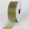 Old Willow - Sheer Organza Ribbon - ( W: 1-1/2 Inch | L: 25 Yards ) FuzzyFabric - Wholesale Ribbons, Tulle Fabric, Wreath Deco Mesh Supplies