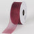 Burgundy - Sheer Organza Ribbon - ( W: 1-1/2 Inch | L: 25 Yards ) FuzzyFabric - Wholesale Ribbons, Tulle Fabric, Wreath Deco Mesh Supplies