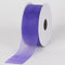 Purple Haze - Sheer Organza Ribbon - ( W: 7/8 Inch | L: 25 Yards ) FuzzyFabric - Wholesale Ribbons, Tulle Fabric, Wreath Deco Mesh Supplies