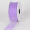 Light Orchid - Sheer Organza Ribbon - ( W: 3/8 Inch | L: 25 Yards ) FuzzyFabric - Wholesale Ribbons, Tulle Fabric, Wreath Deco Mesh Supplies