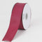 Wine - Satin Ribbon Wired Edge - ( W: 1-1/2 Inch | L: 25 Yards ) FuzzyFabric - Wholesale Ribbons, Tulle Fabric, Wreath Deco Mesh Supplies