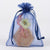 Navy Blue- Organza Bags - ( 4 x 5 Inch - 10 Bags ) FuzzyFabric - Wholesale Ribbons, Tulle Fabric, Wreath Deco Mesh Supplies