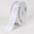 White - Satin Ribbon Single Face - ( W: 7/8 Inch | L: 100 Yards ) FuzzyFabric - Wholesale Ribbons, Tulle Fabric, Wreath Deco Mesh Supplies