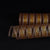 Brown Gold - Deco Mesh Eyelash Metallic Design ( 21 Inch x 10 Yards ) FuzzyFabric - Wholesale Ribbons, Tulle Fabric, Wreath Deco Mesh Supplies