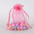 Shocking Pink  - Organza Bags - ( 4 x 5 Inch - 10 Bags ) FuzzyFabric - Wholesale Ribbons, Tulle Fabric, Wreath Deco Mesh Supplies