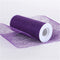 Purple - Glitter Sisal Mesh Rolls ( W: 6 Inch | L: 10 Yards ) FuzzyFabric - Wholesale Ribbons, Tulle Fabric, Wreath Deco Mesh Supplies