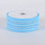 Light Blue - Laser Metallic Mesh Ribbon ( 4 Inch x 25 Yards ) FuzzyFabric - Wholesale Ribbons, Tulle Fabric, Wreath Deco Mesh Supplies