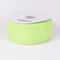 Apple Green - Floral Mesh Ribbon ( 4 Inch x 25 Yards ) FuzzyFabric - Wholesale Ribbons, Tulle Fabric, Wreath Deco Mesh Supplies