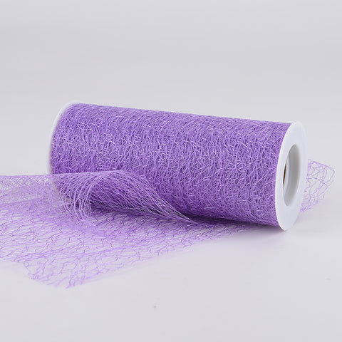 Lavender - Sisal Mesh Wrap ( W: 6 Inch | L: 10 Yards ) FuzzyFabric - Wholesale Ribbons, Tulle Fabric, Wreath Deco Mesh Supplies