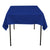 Royal Blue - 70 x 70 inch Polyester Square Tablecloths FuzzyFabric - Wholesale Ribbons, Tulle Fabric, Wreath Deco Mesh Supplies
