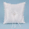 Ring Bearer Pillow White ( 7 Inch x 7 Inch ) - 404501 FuzzyFabric - Wholesale Ribbons, Tulle Fabric, Wreath Deco Mesh Supplies