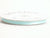 Aqua Blue with Gold Edge Satin Ribbon Lurex Edge - ( W: 1/8 Inch | L: 100 Yards ) FuzzyFabric - Wholesale Ribbons, Tulle Fabric, Wreath Deco Mesh Supplies
