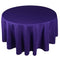 Purple - 90 Inch Polyester Round Tablecloths FuzzyFabric - Wholesale Ribbons, Tulle Fabric, Wreath Deco Mesh Supplies