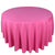 Fuchsia - 90 Inch Polyester Round Tablecloths FuzzyFabric - Wholesale Ribbons, Tulle Fabric, Wreath Deco Mesh Supplies