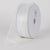 White - Organza Ribbon Thick Wire Edge - ( W: 1-1/2 inch | L: 25 Yards ) FuzzyFabric - Wholesale Ribbons, Tulle Fabric, Wreath Deco Mesh Supplies