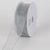 Silver - Organza Ribbon Thick Wire Edge - ( W: 1-1/2 inch | L: 25 Yards ) FuzzyFabric - Wholesale Ribbons, Tulle Fabric, Wreath Deco Mesh Supplies