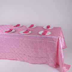 Pintuck Rectangular Tablecloths