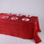 Red - 90 x 156 inch Pintuck Rectangle Tablecloths FuzzyFabric - Wholesale Ribbons, Tulle Fabric, Wreath Deco Mesh Supplies