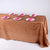 Gold - 90 x 156 inch Pintuck Rectangle Tablecloths FuzzyFabric - Wholesale Ribbons, Tulle Fabric, Wreath Deco Mesh Supplies