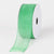 Emerald - Organza Ribbon Thin Wire Edge - ( W: 5/8 inch | L: 25 Yards ) FuzzyFabric - Wholesale Ribbons, Tulle Fabric, Wreath Deco Mesh Supplies