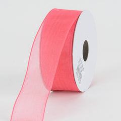 Organza Ribbon Thin Wire Edge