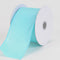 Aqua Blue - Wired Budget Satin Ribbon - ( W: 2-1/2 Inch | L: 10 Yards ) FuzzyFabric - Wholesale Ribbons, Tulle Fabric, Wreath Deco Mesh Supplies