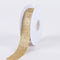 Gold Metallic Glitter Ribbon - ( W: 7/8 Inch | L: 25 Yards ) FuzzyFabric - Wholesale Ribbons, Tulle Fabric, Wreath Deco Mesh Supplies