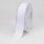 White - Grosgrain Ribbon Solid Color - ( W: 7/8 Inch | L: 50 Yards ) FuzzyFabric - Wholesale Ribbons, Tulle Fabric, Wreath Deco Mesh Supplies