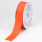 Orange - Grosgrain Ribbon Solid Color - ( W: 7/8 Inch | L: 50 Yards ) FuzzyFabric - Wholesale Ribbons, Tulle Fabric, Wreath Deco Mesh Supplies