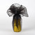 Organza Wrapper with Cord - Black FuzzyFabric - Wholesale Ribbons, Tulle Fabric, Wreath Deco Mesh Supplies