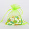 Apple Green - Organza Bags - ( 4 x 5 Inch - 10 Bags ) FuzzyFabric - Wholesale Ribbons, Tulle Fabric, Wreath Deco Mesh Supplies