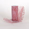 Red - Wavy Glitter Tulle Roll - ( W: 6 Inch | L: 10 Yards ) FuzzyFabric - Wholesale Ribbons, Tulle Fabric, Wreath Deco Mesh Supplies