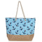 Beach Bag - QT-62218E-39 FuzzyFabric - Wholesale Ribbons, Tulle Fabric, Wreath Deco Mesh Supplies