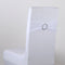 Spandex Chair Sash with Buckle - White  5 pieces FuzzyFabric - Wholesale Ribbons, Tulle Fabric, Wreath Deco Mesh Supplies