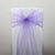 Orchid - 8 x 108 Inch Organza Chair Sash ( 10 Piece ) FuzzyFabric - Wholesale Ribbons, Tulle Fabric, Wreath Deco Mesh Supplies