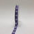 Purple - Square Design Grosgrain Ribbon ( 3/8 inch | 25 Yards ) FuzzyFabric - Wholesale Ribbons, Tulle Fabric, Wreath Deco Mesh Supplies
