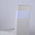 White Spandex Chair Sashes FuzzyFabric - Wholesale Ribbons, Tulle Fabric, Wreath Deco Mesh Supplies