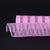Light Pink - Deco Mesh Eyelash Metallic Stripes (10 Inch x 10 Yards) FuzzyFabric - Wholesale Ribbons, Tulle Fabric, Wreath Deco Mesh Supplies