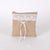 Ring Bearer Pillow Burlap ( 7 x 7 inches ) - JSYW862 FuzzyFabric - Wholesale Ribbons, Tulle Fabric, Wreath Deco Mesh Supplies
