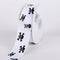 White with Solid Black Skull Grosgrain Ribbon Skull Design - ( W: 1-1/2 Inch | L: 25 Yards ) FuzzyFabric - Wholesale Ribbons, Tulle Fabric, Wreath Deco Mesh Supplies