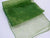 Spring Moss - 14 x 108 inch Organza Table Runners FuzzyFabric - Wholesale Ribbons, Tulle Fabric, Wreath Deco Mesh Supplies