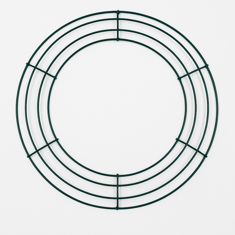 14 Inch Round Wreath Wire Frames - 10 Pieces