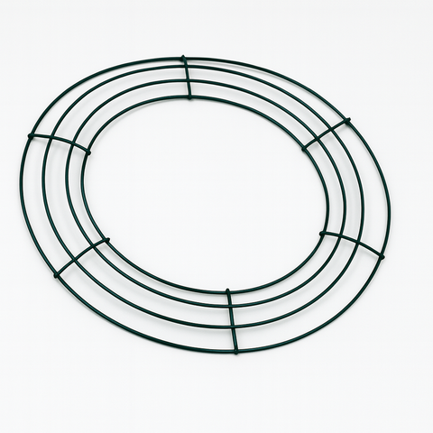 14 Inch Round Wreath Wire Frames - 10 Pieces