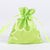 Apple Green  - Satin Bags - ( 3x4 Inch - 10 Bags ) FuzzyFabric - Wholesale Ribbons, Tulle Fabric, Wreath Deco Mesh Supplies