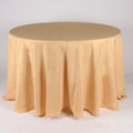 Gold - 108 Inch Polyester Round Tablecloths FuzzyFabric - Wholesale Ribbons, Tulle Fabric, Wreath Deco Mesh Supplies